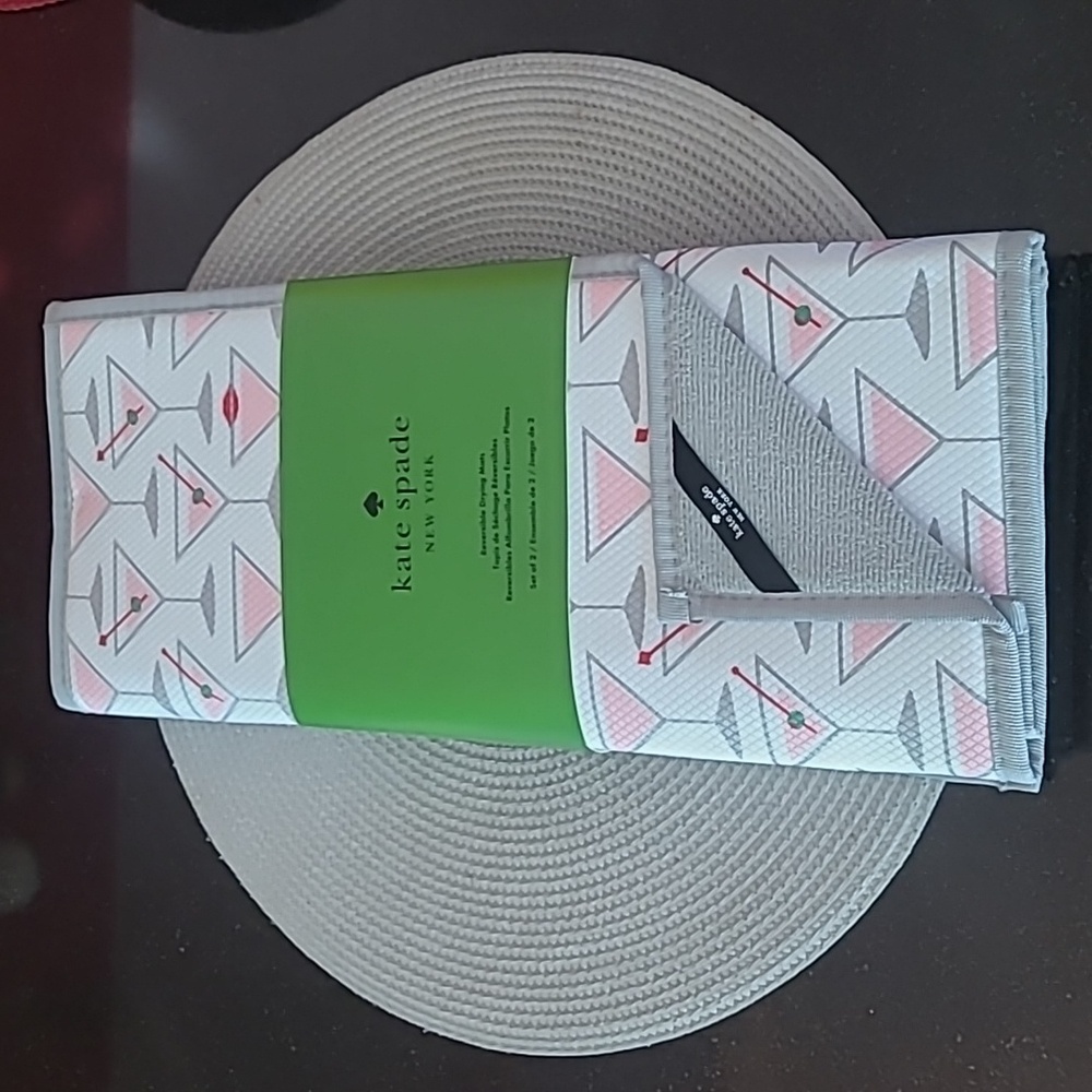 Kate Spade Martini Drying Mats